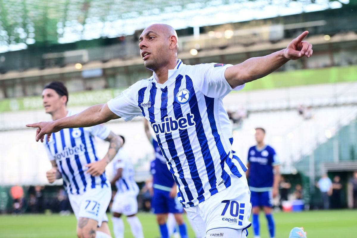 Η κεφαλιά του Μανσούρ για το 1-0 του Ατρομήτου απέναντι στην Κηφισιά