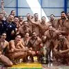Ολυμπιακός: Η απονομή του 40ού πρωταθλήματος της Water Polo League ανδρών