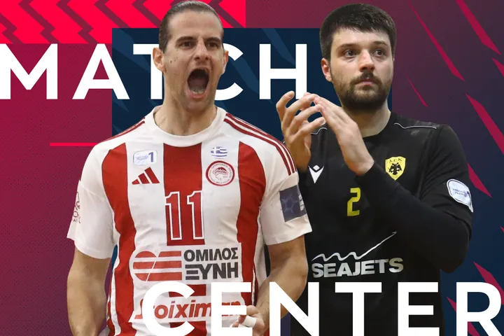 LIVE ο τρίτος τελικός της Handball Premier μεταξύ Ολυμπιακού και ΑΕΚ