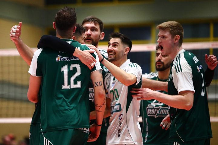 Novibet Volley League: Η ημέρα και η ώρα του τρίτου τελικού ανάμεσα σε Παναθηναϊκό και ΠΑΟΚ