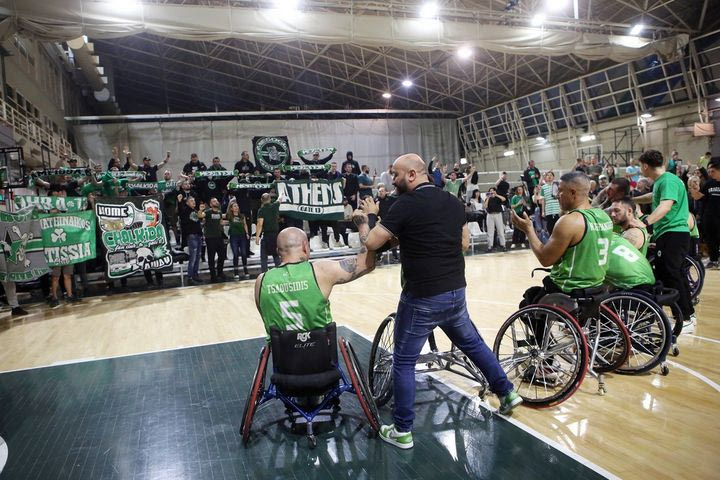 Παναθηναϊκός: Οι πρωταθλητές μπάσκετ με αμαξίδιο στη φιέστα του Τάφου του Ινδού την Πέμπτη