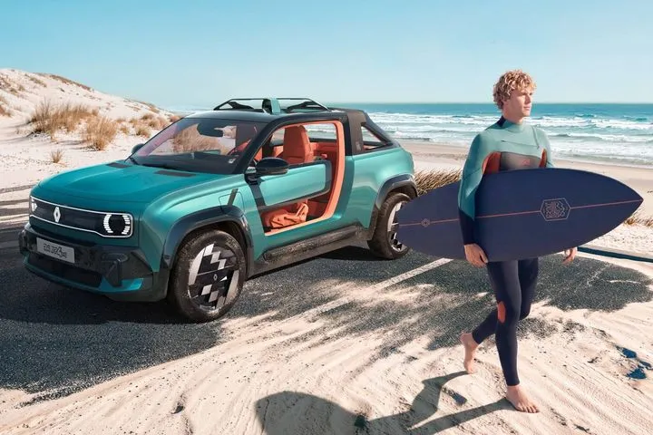 Η Renault παρουσιάζει το Renault 4 JP4x4 Concept στο Roland-Garros