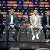 Euroleague: Η είσοδος των εκπροσώπων των τεσσάρων ομάδων για τη συνέντευξη τύπου του Final Four