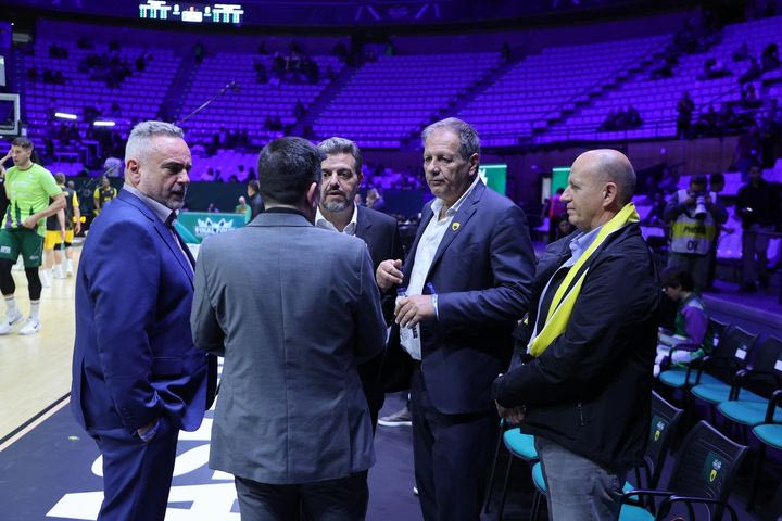 BCL Final Four 2026 – ΑΕΚ: Μάκης και Βαγγέλης Αγγελόπουλος στο Palau Municipal d’Esports de Badalona