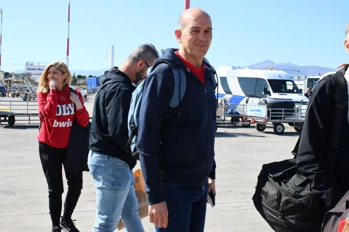 Ολυμπιακός: Μαζί με την αποστολή Παναγιώτης και Γιώργος Αγγελόπουλος