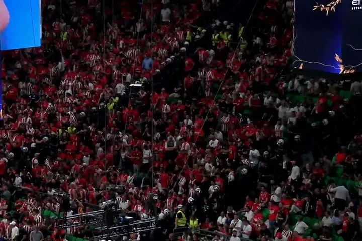 Ολυμπιακός – Ρεάλ: Δυνάμεις των ΜΑΤ στις κερκίδες του Telekom Center Athens