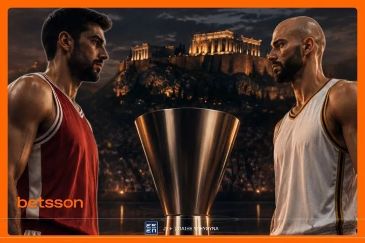 Betsson: Ολυμπιακός-Ρεάλ Μαδρίτης με Ενισχυμένες Αγορές, Ειδικά Στοιχήματα και Σούπερ Προσφορά*