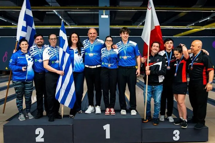 Σάρωσαν τα μετάλλια και ρεκόρ οι Έλληνες αθλητές στο Μεσογειακό Πρωτάθλημα Μπόουλινγκ