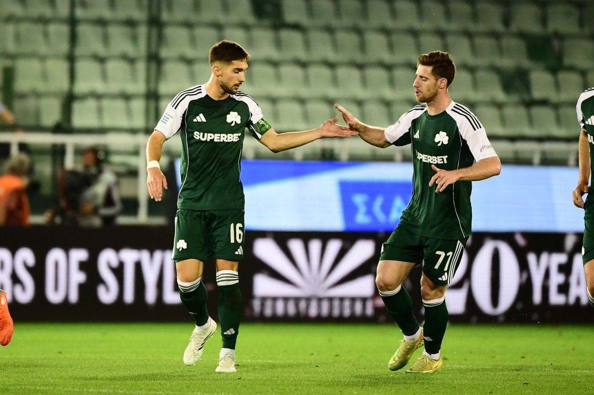 Ο Τσέρσιν σούταρε εξ επαφής και μείωσε σε 2-1 για τον Παναθηναϊκό
