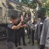 Παναθηναϊκός AKTOR: Ο Δημήτρης Γιαννακόπουλος χαιρέτησε έναν-έναν τους παίκτες κατά την αναχώρηση από το ξενοδοχείο