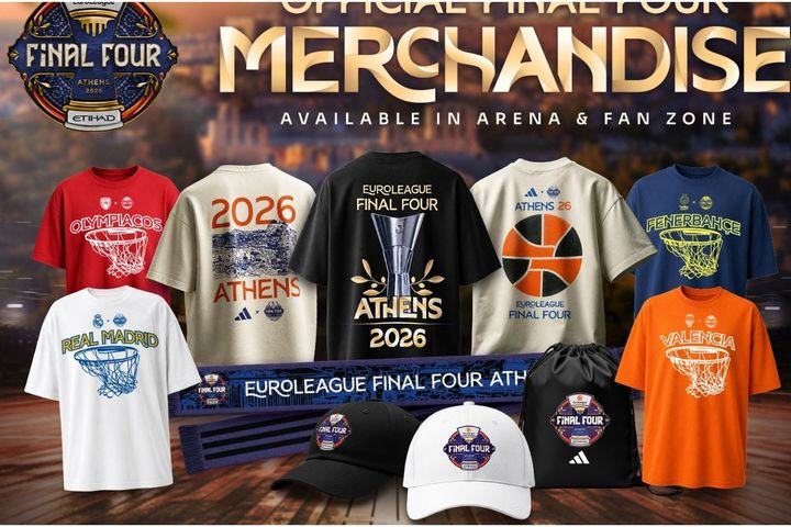 Final Four EuroLeague 2026: Κυκλοφόρησαν τα συλλεκτικά T-Shirts