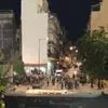 Παναθηναϊκός: 300 οπαδοί των πρασίνων αποχαιρέτησαν τη Λεωφόρο έξω από τη Θύρα 13 με συνθήματα και καπνογόνα
