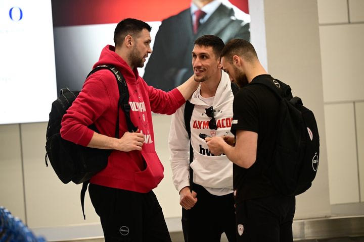 Ολυμπιακός: Έφτασε στο Μόντε Κάρλο η αποστολή ενόψει του Game 3 κόντρα στη Μονακό