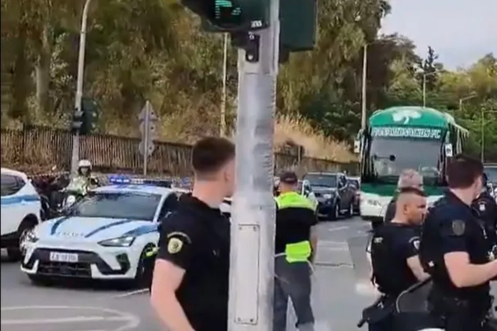 Παναθηναϊκός: Το VIDEO του SPORT24 με την άφιξη των πρασίνων στην Allwyn Arena