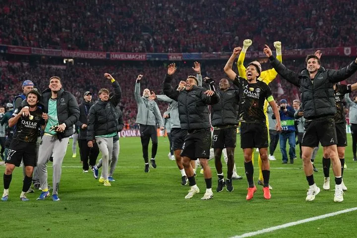 Champions League: Οι πανηγυρισμοί των Παριζιάνων μετά την back to back πρόκριση στον τελικό