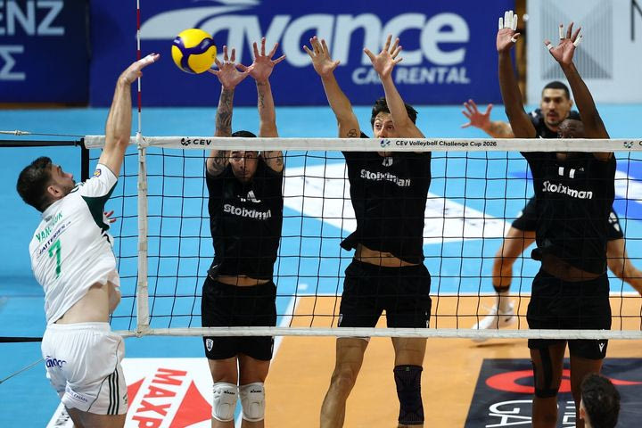 Novibet Volley League: Πού θα δείτε τον τέταρτο τελικό μεταξύ ΠΑΟΚ και Παναθηναϊκού