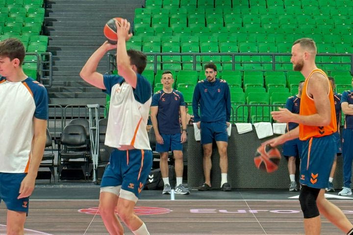 Βαλένθια: Με δεμένο πόδι και θεατής ο Πουέρτο στην προπόνηση των Ισπανών, δεν παίζει στο Game 4 με τον Παναθηναϊκό AKTOR