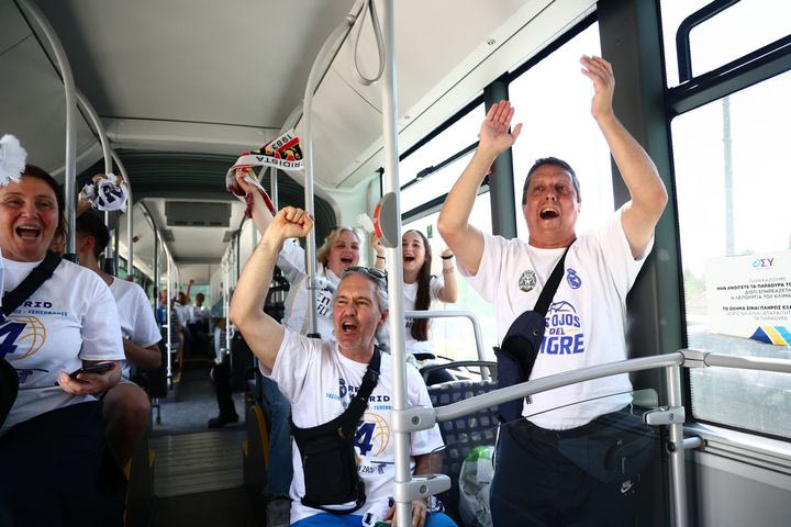 EuroLeague Final Four 2026: Οι φίλοι της Ρεάλ αναχώρησαν με προορισμό το T-Center για τον τελικό