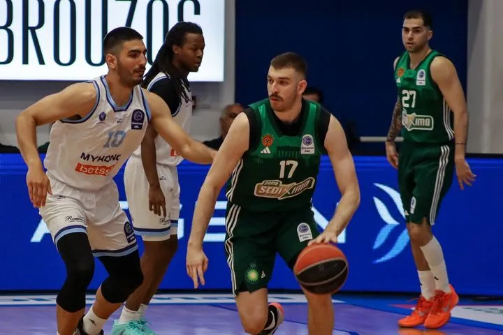Ο Παναθηναϊκός AKTOR έκανε το 2-0 απέναντι στη Μύκονο Betsson και θα συναντήσει τον ΠΑΟΚ στα ημιτελικά της Stoiximan GBL