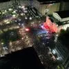 Ολυμπιακός, Final Four: Oι απίστευτες εικόνες από το drone του SPORT24, κοσμοπλημμύρα στο Δημοτικό Θέατρο