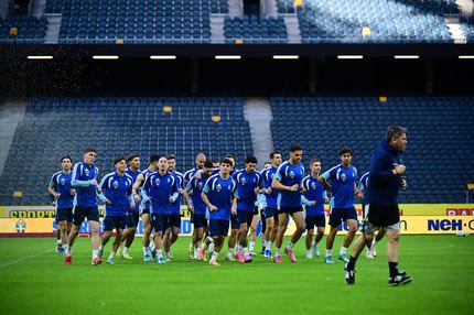 Τα VIDEOS του SPORT24 από την προπόνηση της Εθνικής Ελλάδας στη Strawberry Arena