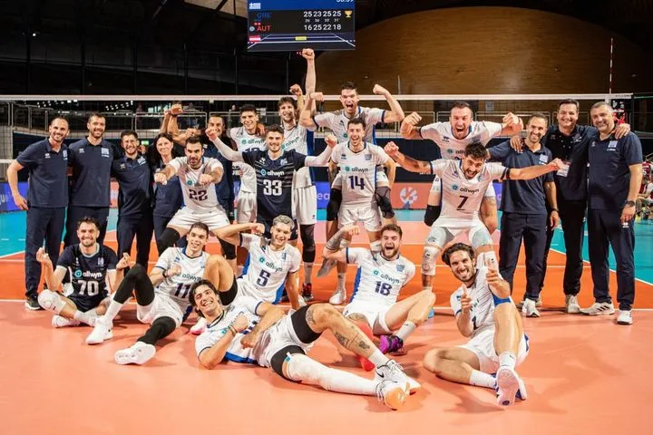 Ελλάδα – Αυστρία 3-1: Νίκησε με εξαιρετικό βόλεϊ και έμεινε ζωντανή στο κυνήγι της πρόκρισης