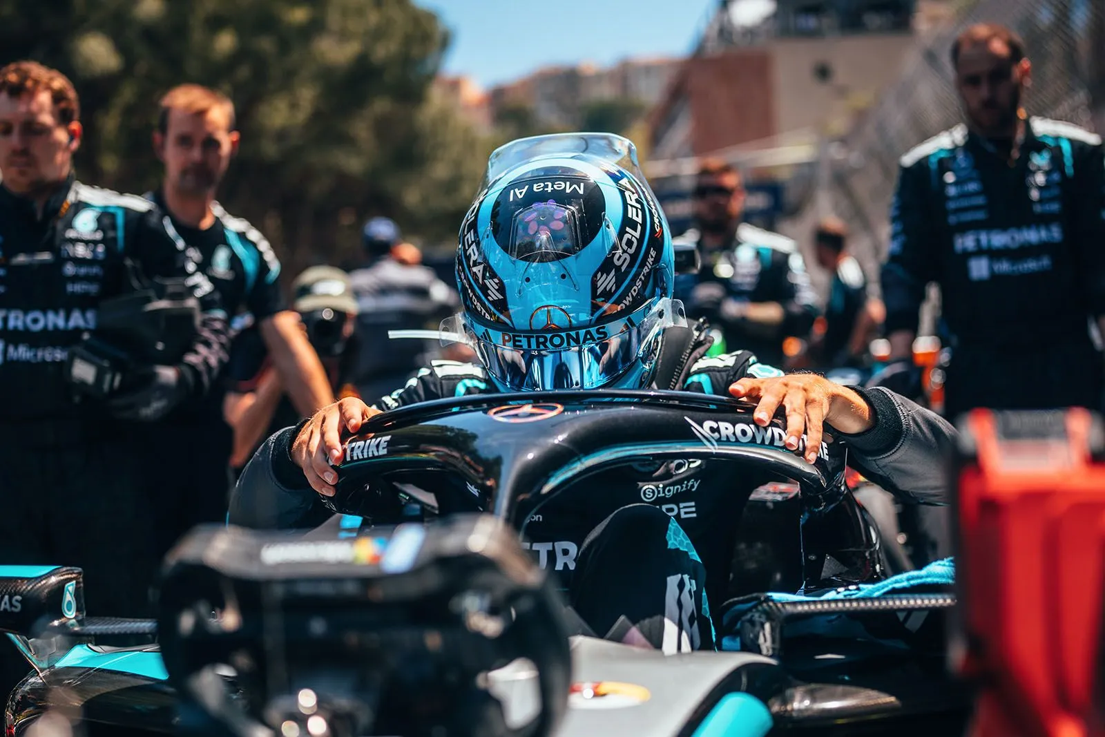 Τζορτζ Ράσελ, Mercedes W17, Μονακό GP 2026