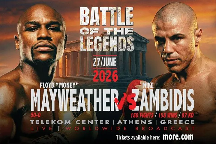 Floyd Mayweather vs Iron Mike Zambidis στην Αθήνα