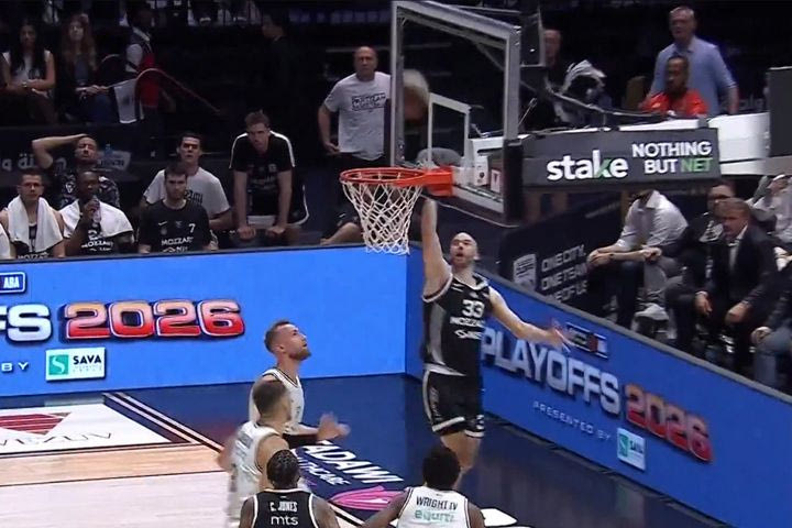 Dubai BC- Παρτιζάν: Το ζογκλερικό buzzer beater του Καλάθη πίσω από τη μπασκέτα