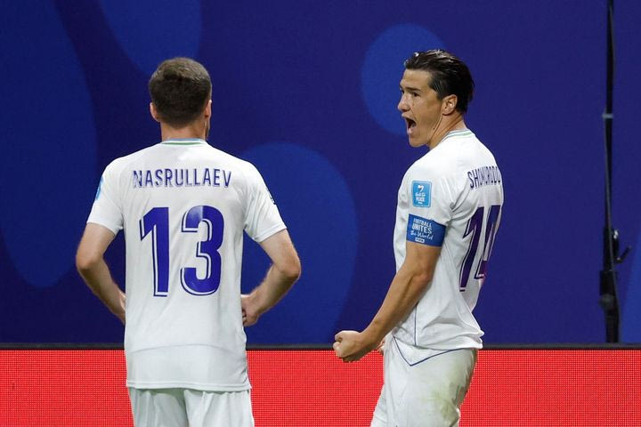 Το όμορφο τελείωμα του Σαμουρόντοβ για το 1-0 του Ουζμπεκιστάν