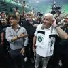 Ο Δημήτρης Γιαννακόπουλος με τον Ζέλικο Ομπράντοβιτς
