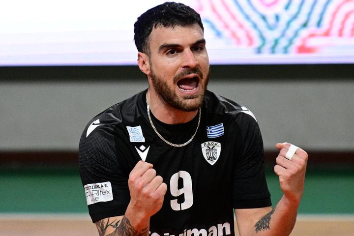 ΠΑΟΚ, βόλεϊ ανδρών: Συνεχίζει στα ασπρόμαυρα ο Κοκκινάκης