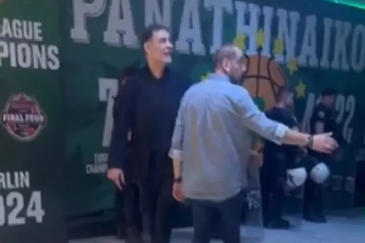 VIDEO της ΚΑΕ Παναθηναϊκός με τον διαπληκτισμό Μπαρτζώκα - Αρώνη στο φινάλε του Game 2