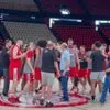 Με τους Παναγιώτη και Γιώργο Αγγελόπουλο η προπόνηση του Ολυμπιακού πριν το Game 3 κόντρα στον Παναθηναϊκό AKTOR