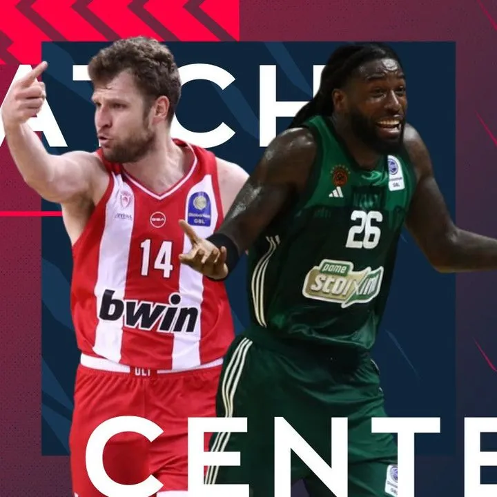 LIVE το Game 1 των τελικών της Stoiximan GBL ανάμεσα σε Ολυμπιακό και Παναθηναϊκό AKTOR
