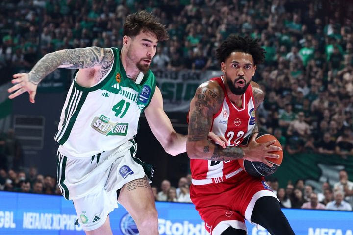 Stoiximan GBL: Πού και πότε θα δείτε το Game 5 ανάμεσα σε Ολυμπιακό και Παναθηναϊκό AKTOR