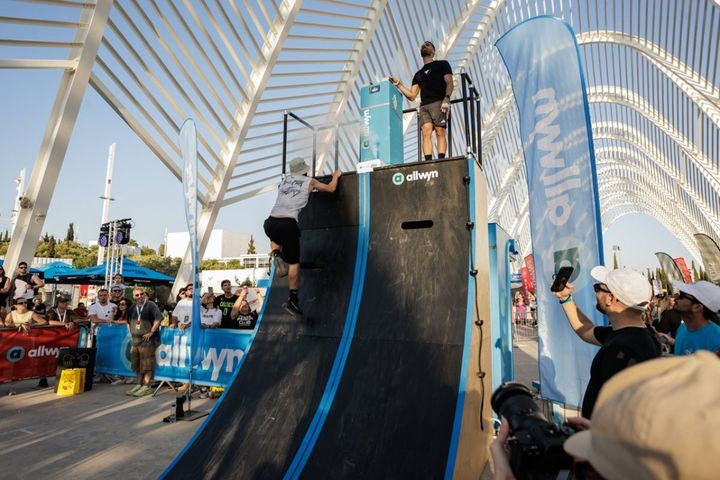 Από το ΟΑΚΑ στην…Ιαπωνία: Το Allwyn Fitness Challenge (Ninja Warrior) που απογείωσε το BeWell Festival