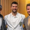 Wimbledon: Ο Bad Bunny και ο Μπέκαμ βρέθηκαν στις εξέδρες για τον Τζόκοβιτς και φωτογραφήθηκαν μαζί του