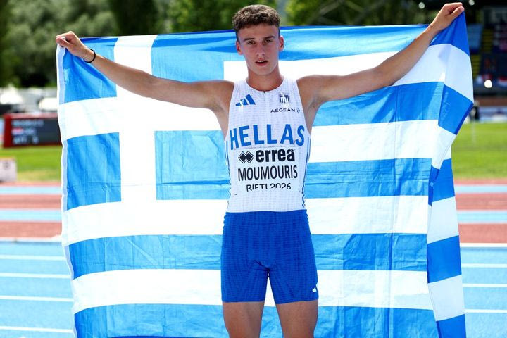 Ευρωπαϊκό Πρωτάθλημα στίβου Κ18: Χάλκινο μετάλλιο για τον Μουμούρη στο φινάλε