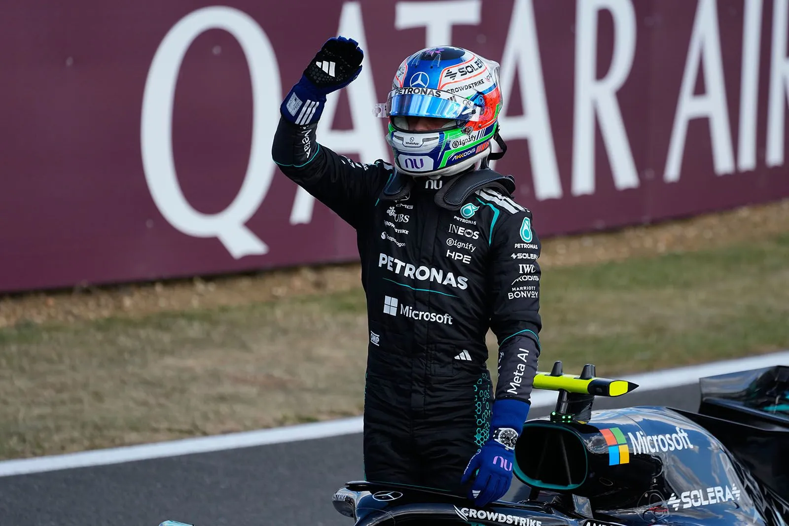 Formula 1: Ο άψογος Αντονέλι κέρδισε τις δύο Ferrari για την πολ ποζίσιον στο Σίλβερστοουν