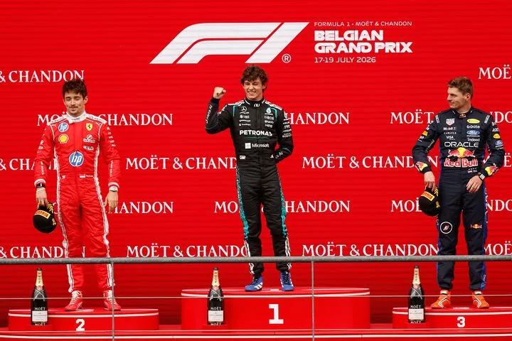 Formula 1: Οι βαθμολογίες της F1 μετά τη νίκη του Αντονέλι στο Βέλγιο