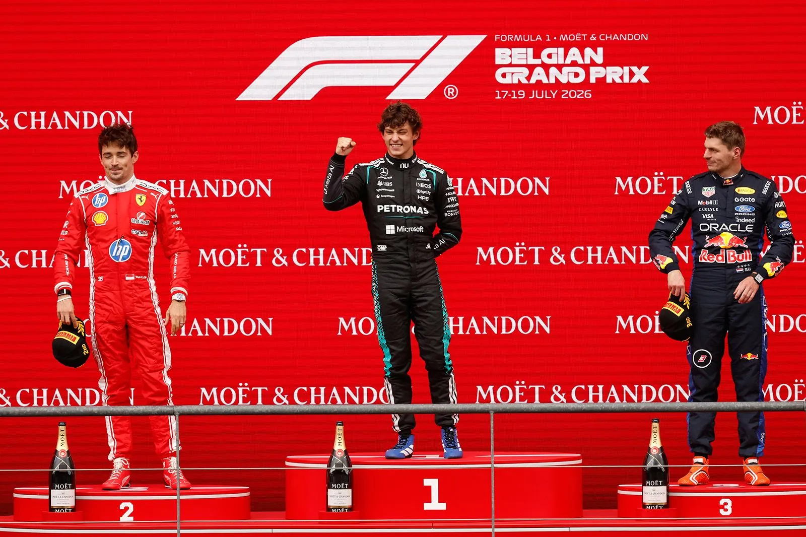 Formula 1: Οι βαθμολογίες της F1 μετά τη νίκη του Αντονέλι στο Βέλγιο