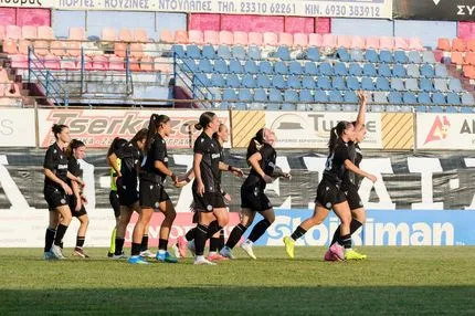 Η Γκούνη έκανε το 1-0 στο ΠΑΟΚ - Χάποελ Ιερουσαλήμ, αφιερώνοντας το γκολ στην αδικοχαμένη Άννα Μαρία Πανταζώνη