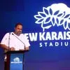 Νέο Καραϊσκάκης, Ολυμπιακός: Φωτογραφίες από τη συνέντευξη του Βαγγέλη Μαρινάκη στο Δημοτικό Θέατρο Πειραιά