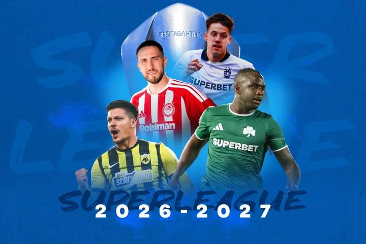 Stoiximan Super League, κλήρωση: Το αναλυτικό πρόγραμμα της σεζόν 2026/27