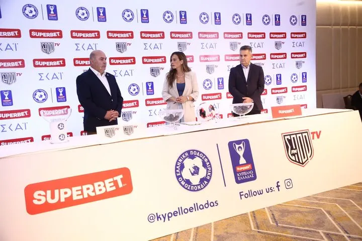 Superbet Κυπέλλου Ελλάδας: Τα ζευγάρια των προκριματικών γύρων