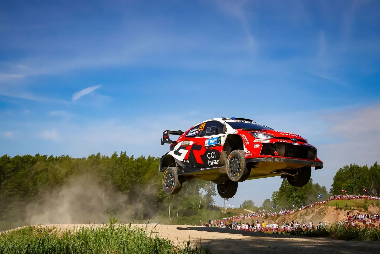 WRC Ράλι Εσθονίας: H Toyota “πέταξε” στην πρώτη τους νίκη Παγιάρι και Σάλμινεν με το GR Yaris Rally1