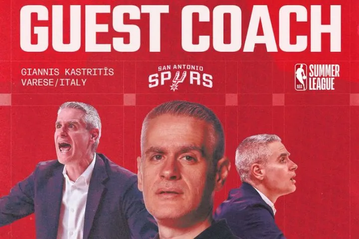 Ο Καστρίτης guest coach των Σπερς για τη Summer League του NBA