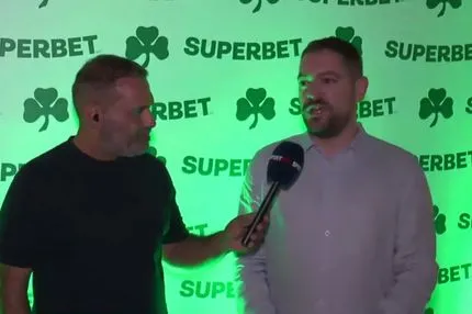 Ο υπεύθυνος χορηγιών της Superbet, Σάκης Γκουτζιώτης: "Θα συνεχίσουμε να στηρίζουμε την κοινωνία μέσω του Παναθηναϊκού"