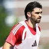 Ο Ζότα Σίλβα στην πρώτη του προπόνηση με τον Ολυμπιακό